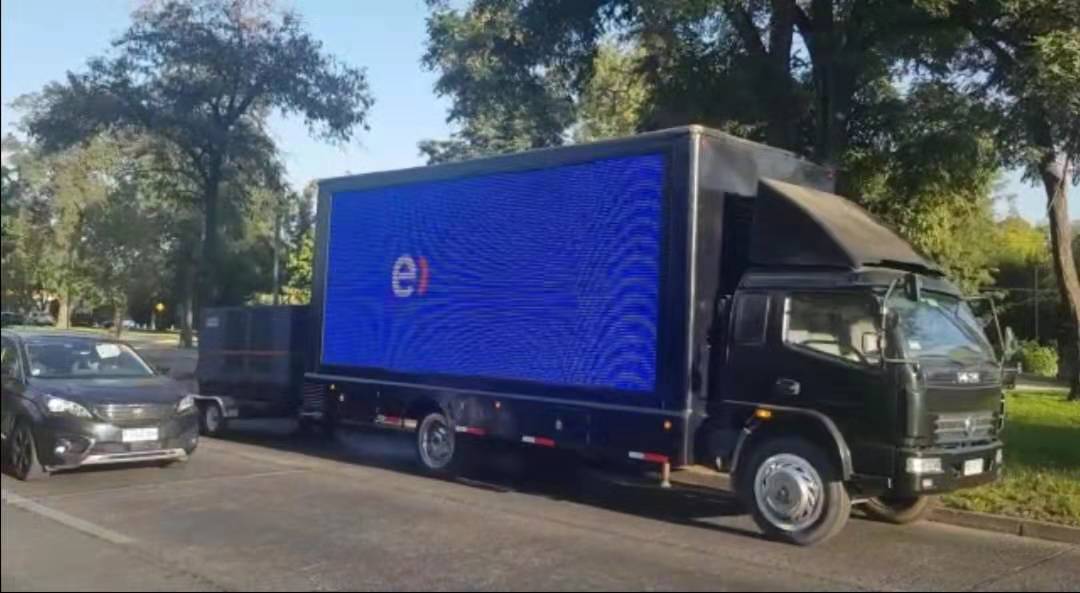 P8mm truck mobile led display